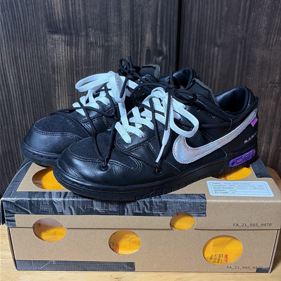 Off-White × Nike Dunk Low 1 of 50 "Lot.50"