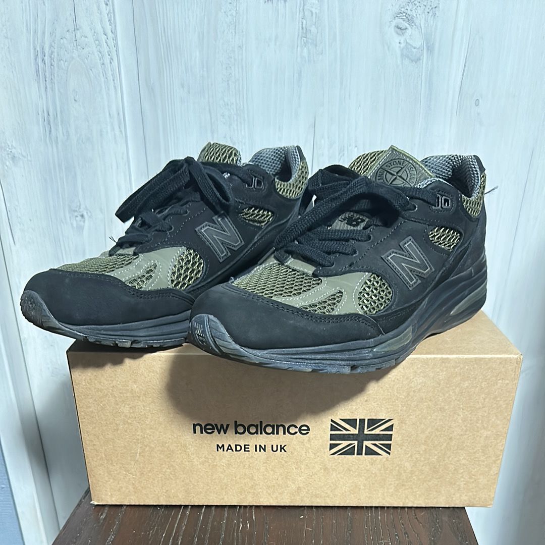 Stone Island × New Balance 991V2 "Black"