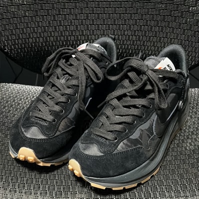 sacai × Nike VaporWaffle "Black Gum"