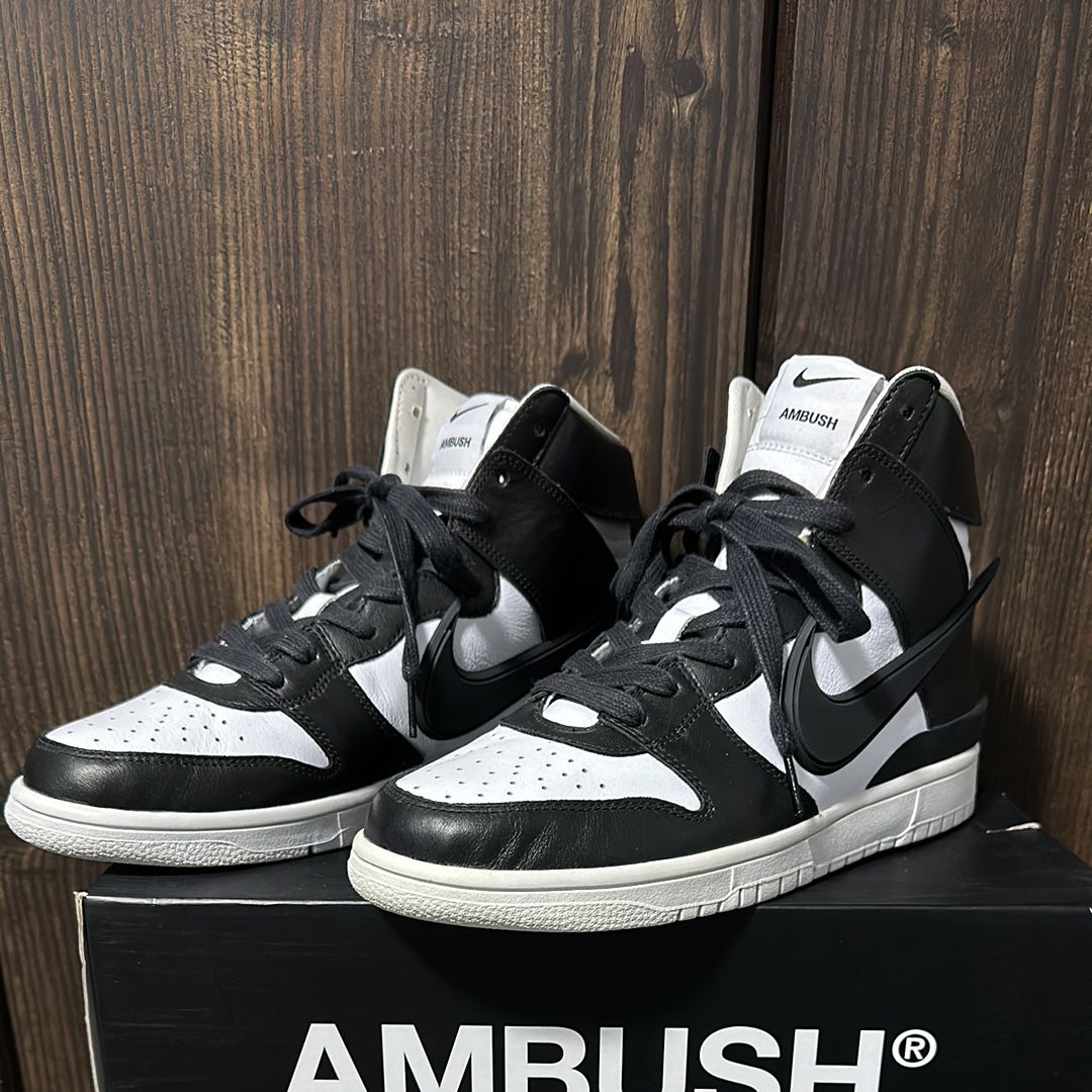 AMBUSH × Nike Dunk High "Black"