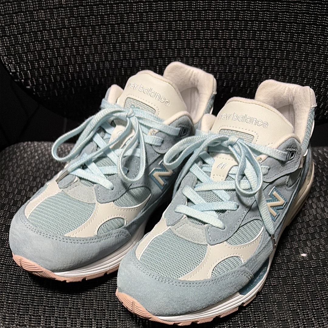 KITH × New Balance 992 "Aegean Blue/Shadow Gray"