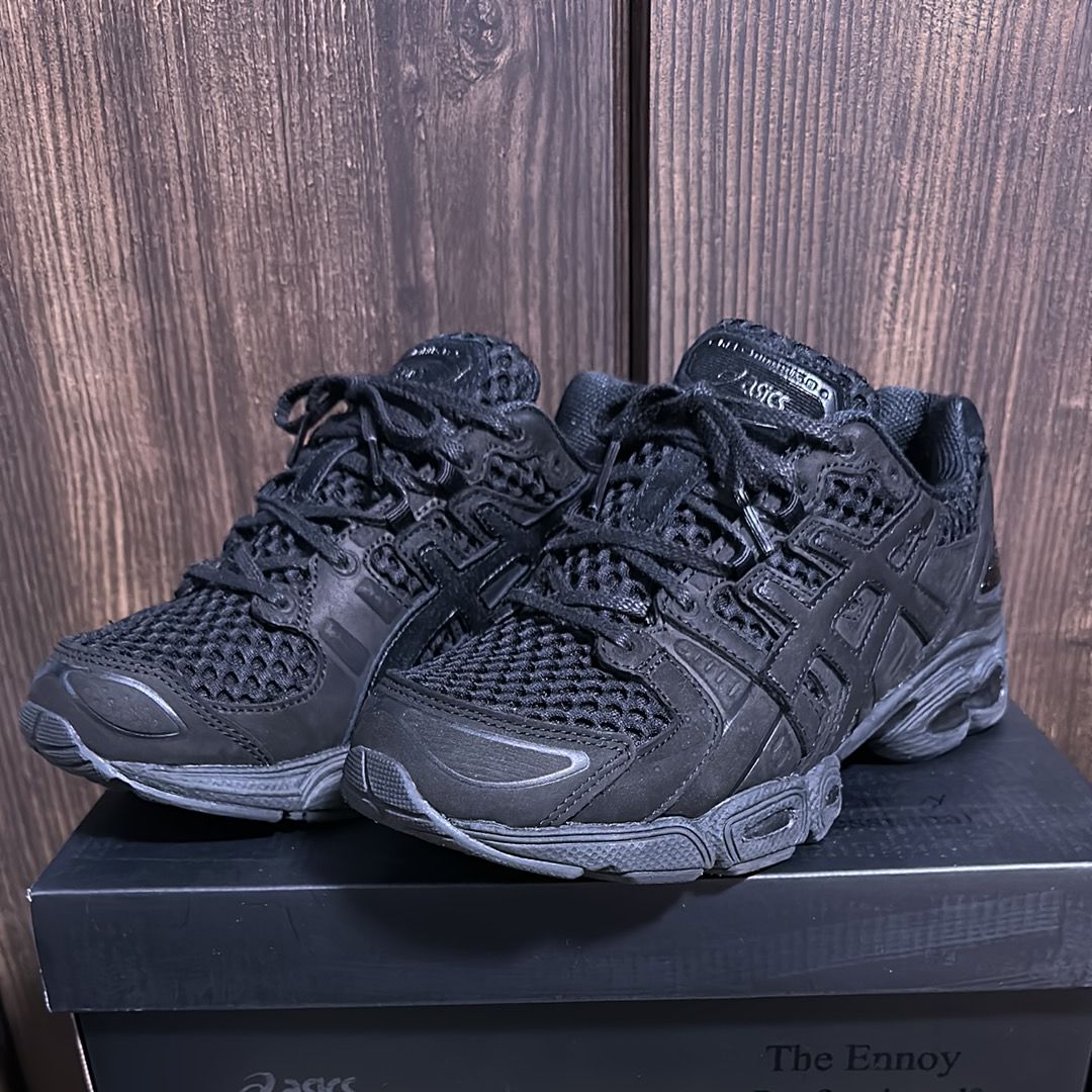 ENNOY × Stylistshibutsu × Asics Gel-Nimbus 9 GORE-TEX "Triple Black"