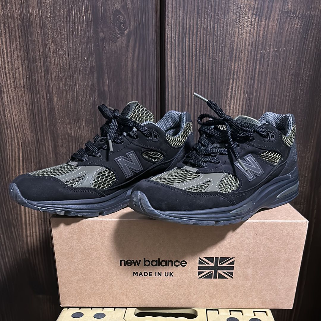 Stone Island × New Balance 991V2 "Black"