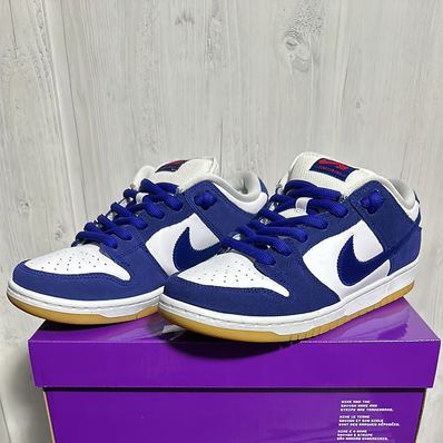 Nike SB Dunk Low "Los Angeles Dodgers/Deep Royal Blue"