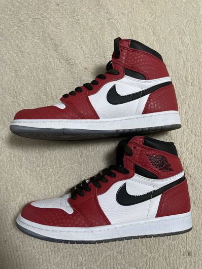 Spiderman × Nike Air Jordan 1 Origin Story "Gym Red/White/Photo Blue/Black"