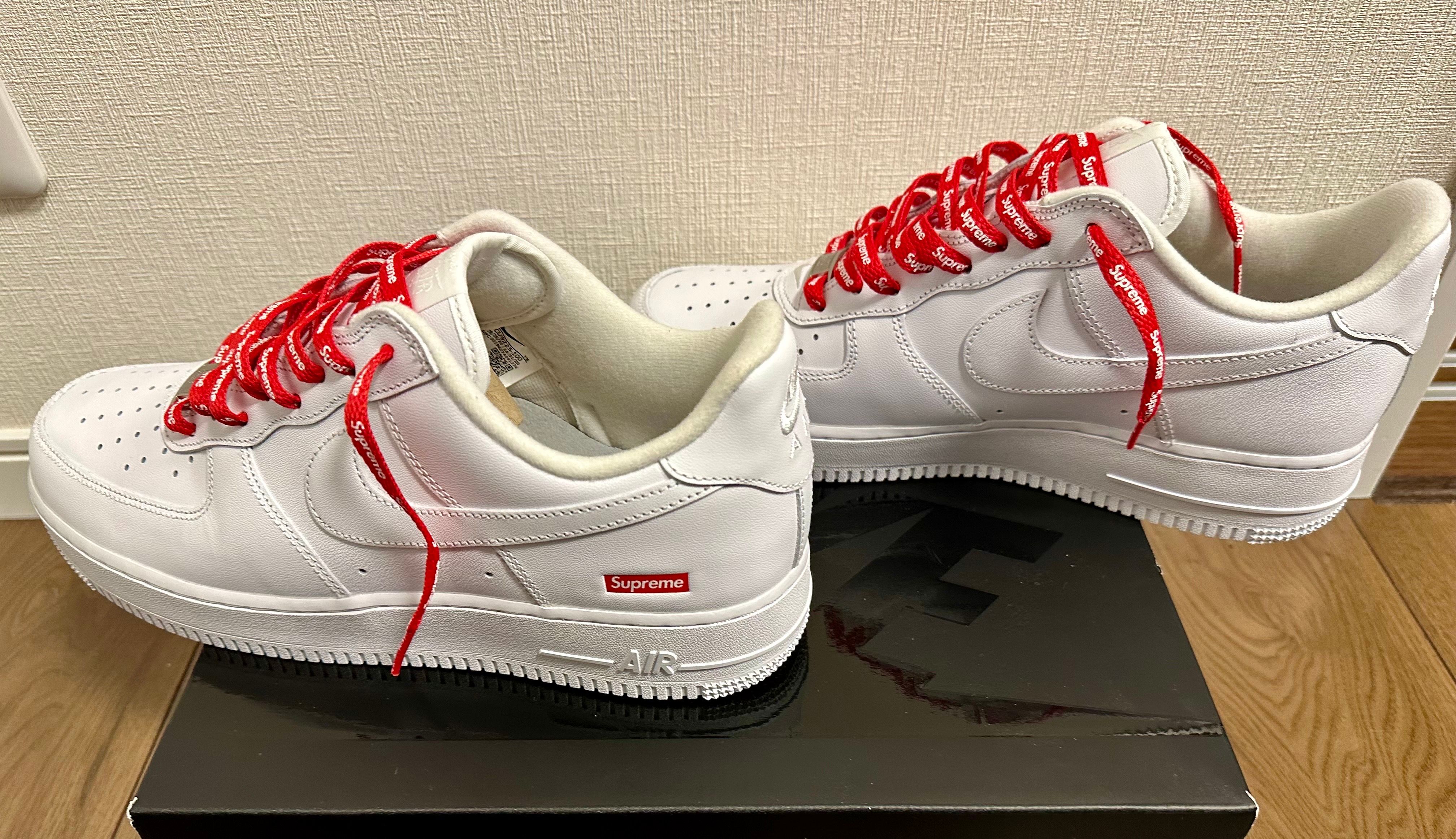 Supreme × Nike Air Force 1 Low "White"