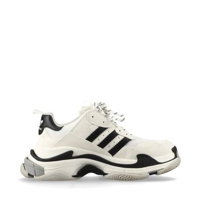 adidas × BALENCIAGA Triple S "White"