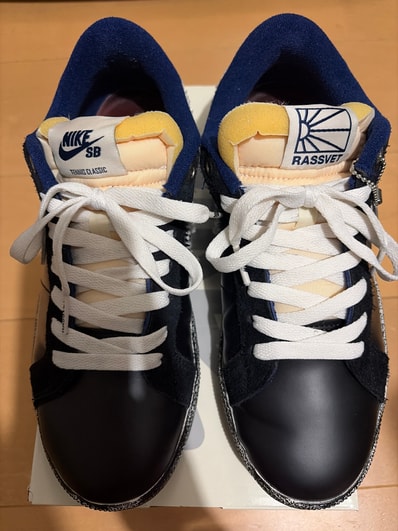 Rassvet × Nike SB Zoom Tennis Classic "Blue Void/Sail"
