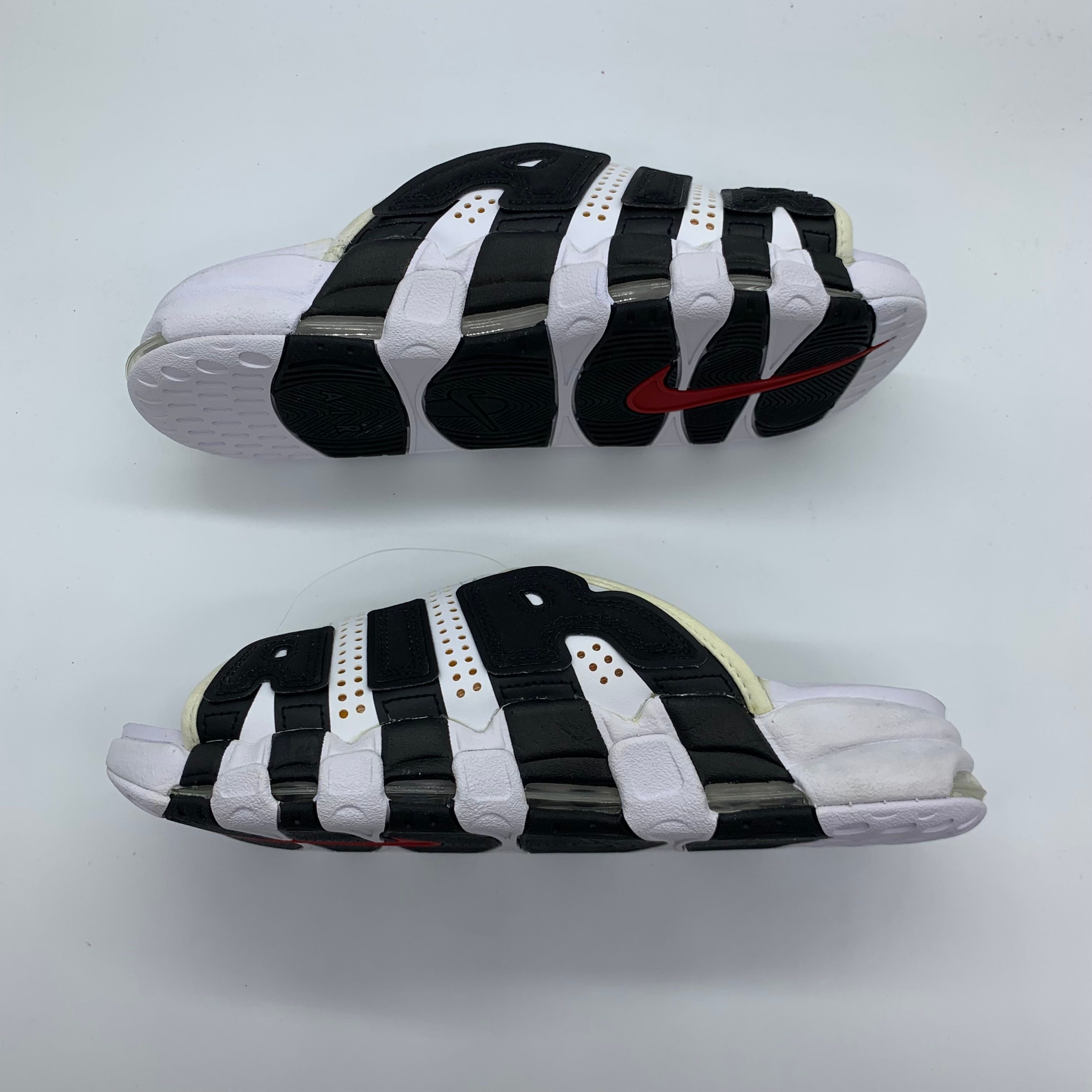 Nike Air More Uptempo Slide "White and Black"