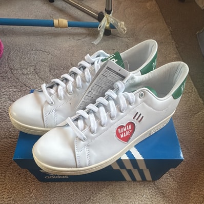 HUMAN MADE × adidas Stan Smith "Footwear White/Green"