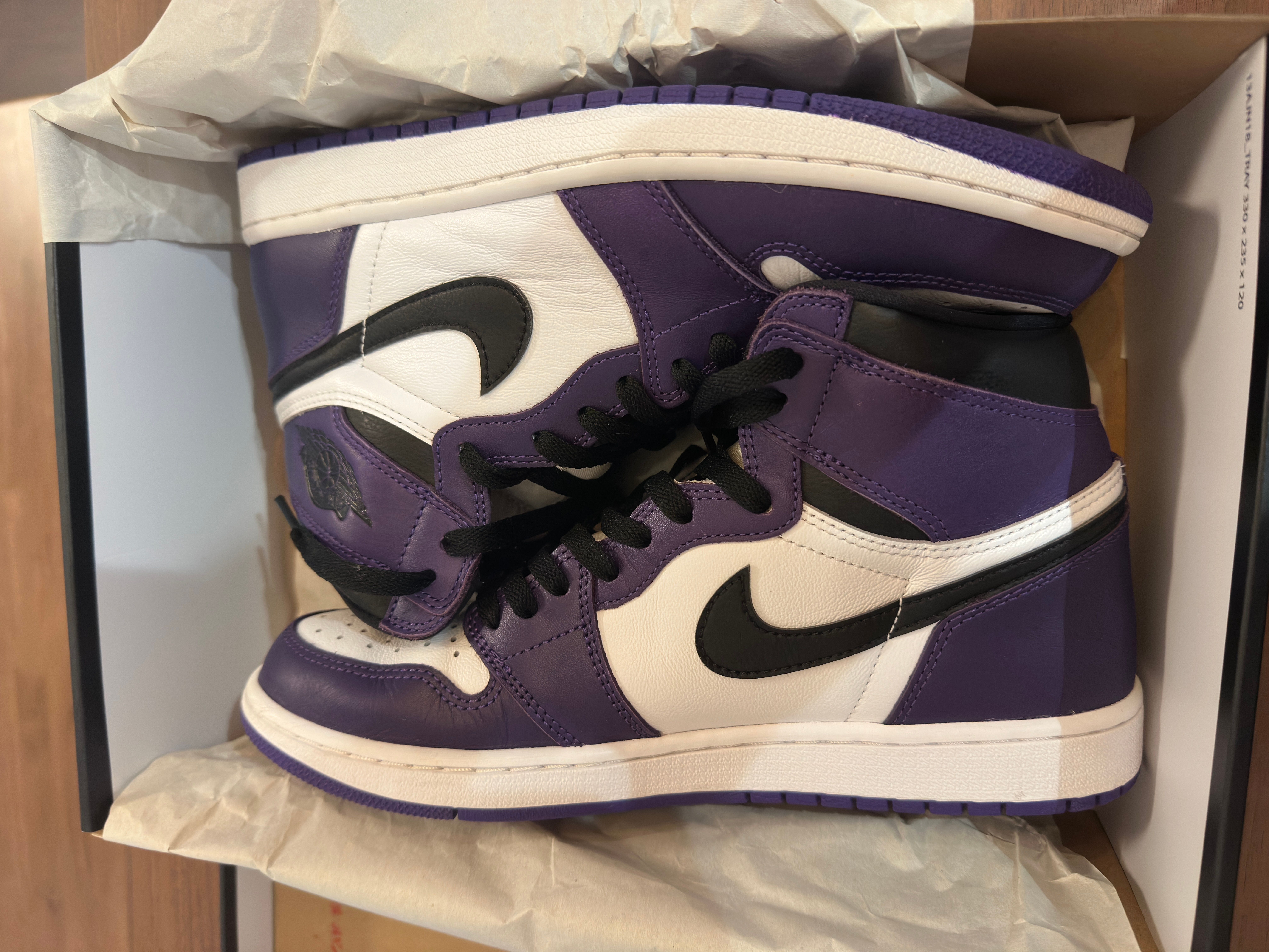 Nike Air Jordan 1 Retro High OG "Court Purple White/Black" (2020)