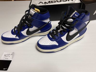 AMBUSH × NIKE DUNK HIGH "DEEP ROYAL"