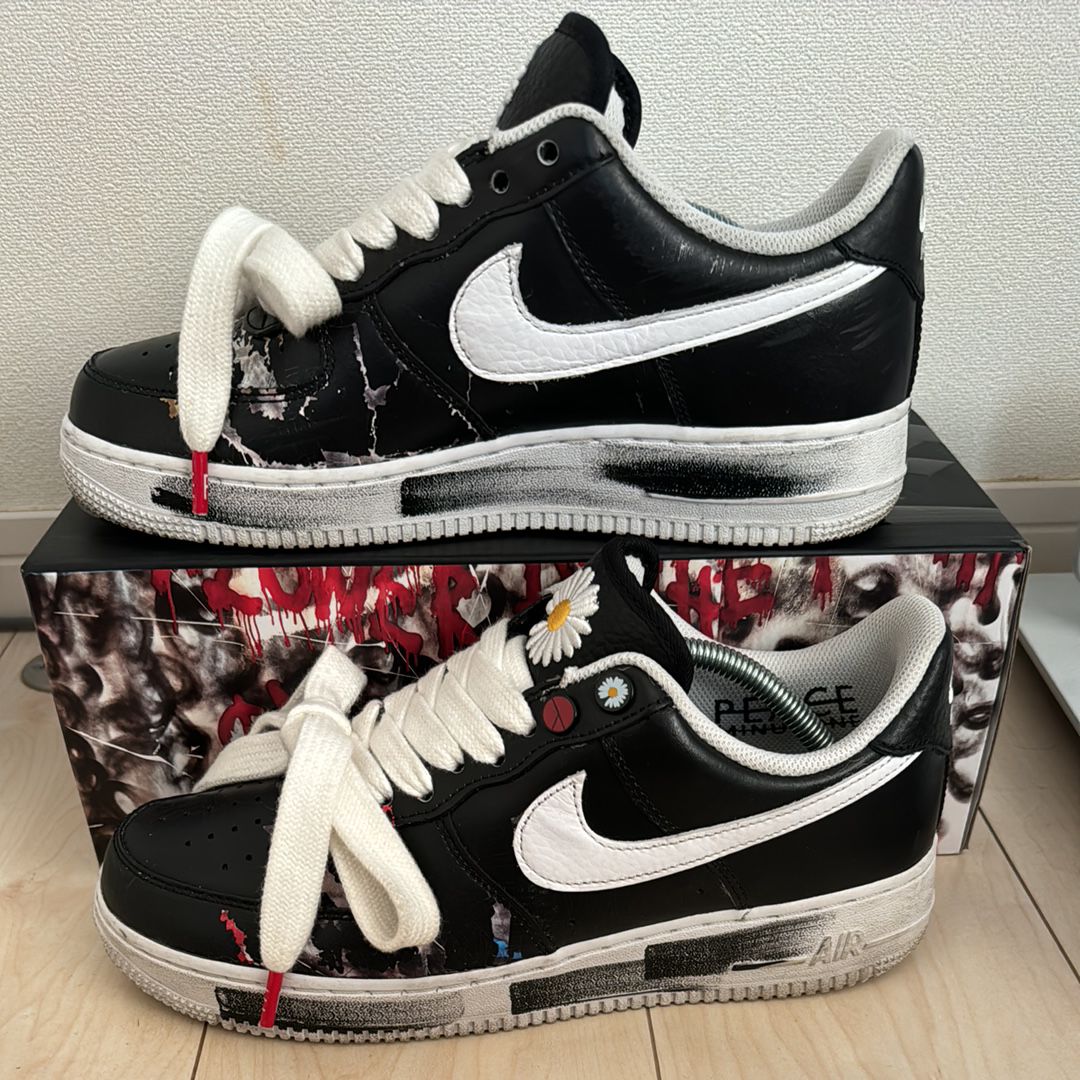 PEACEMINUSONE × Nike Air Force 1 Low Para Noise "Black" / G-DRAGON