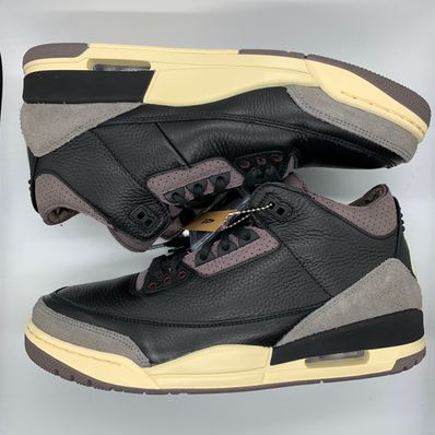 A Ma Maniere × Nike Women's Air Jordan 3 Retro OG SP "Black and Flat Pewter/WYWS"