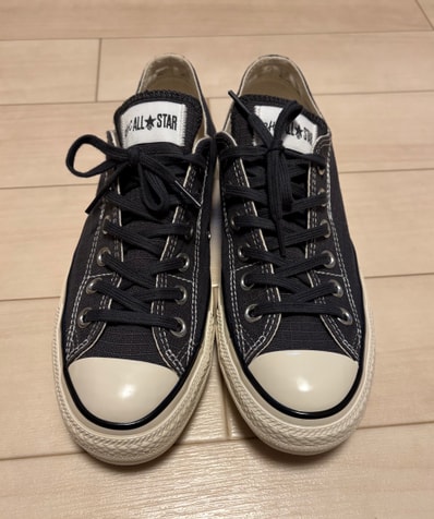 RHC Ron Herman × Converse All Star Aged OX "Charcoal Gray"