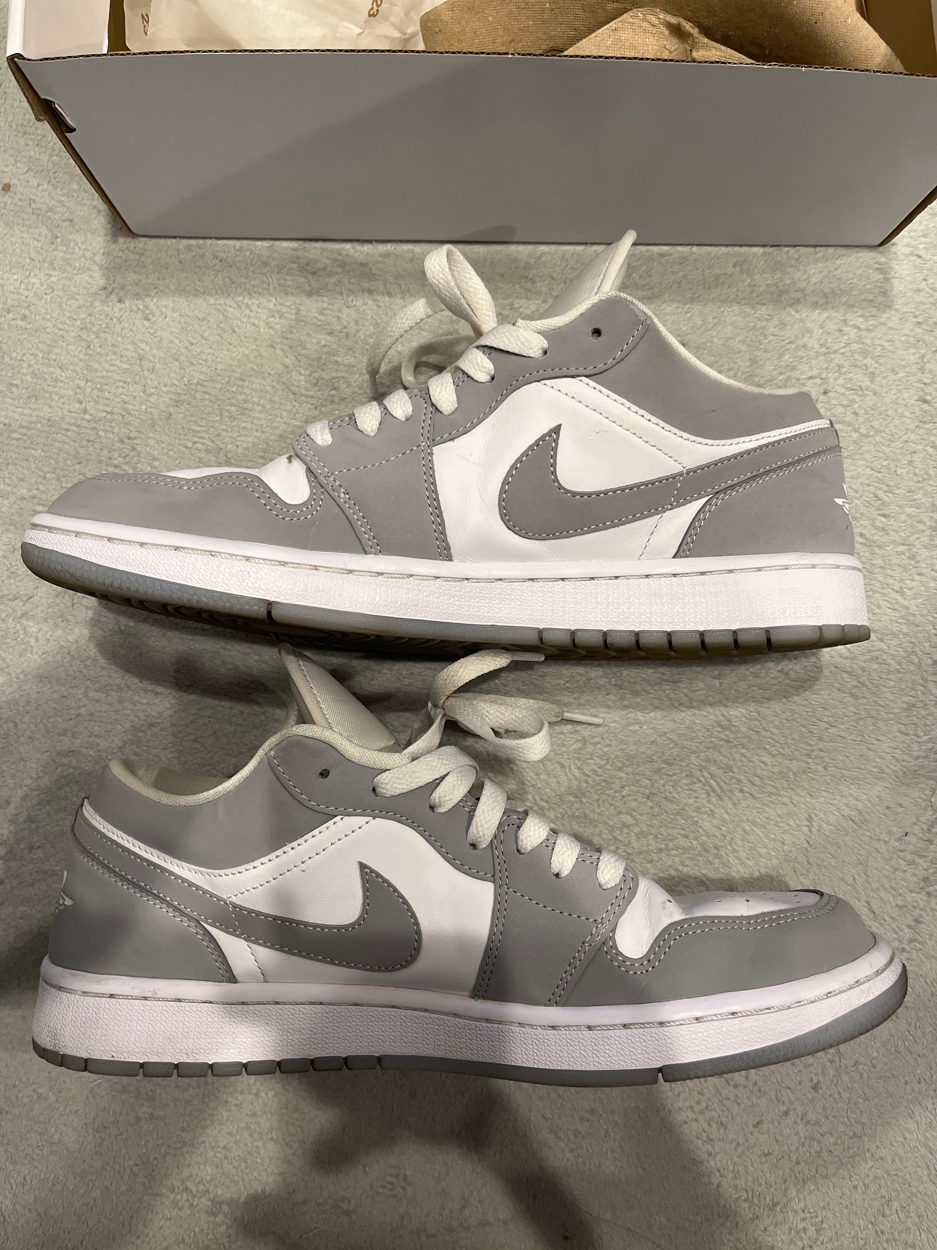 Nike Women's Air Jordan 1 Low "Wolf Grey"