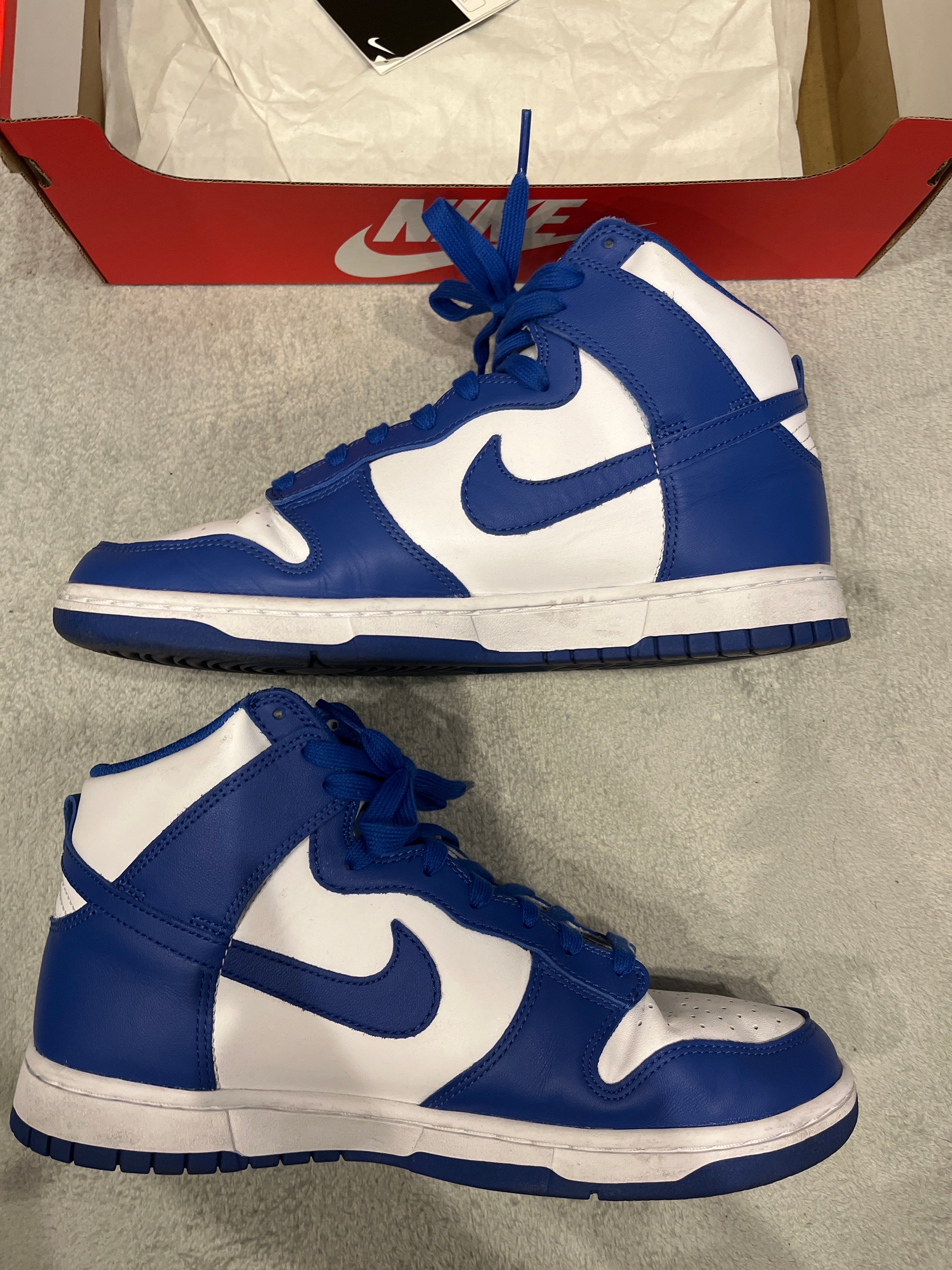 Nike Dunk High "Game Royal"