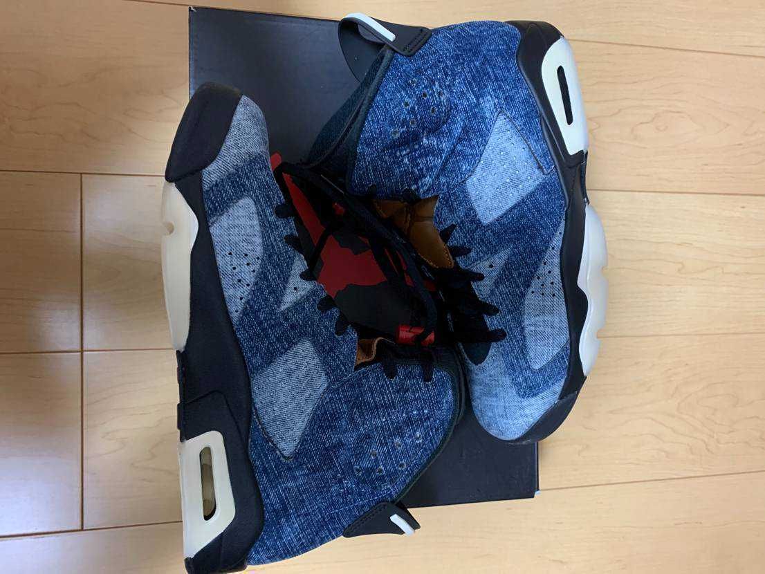 NIKE AIR JORDAN 6 "WASHED DENIM"