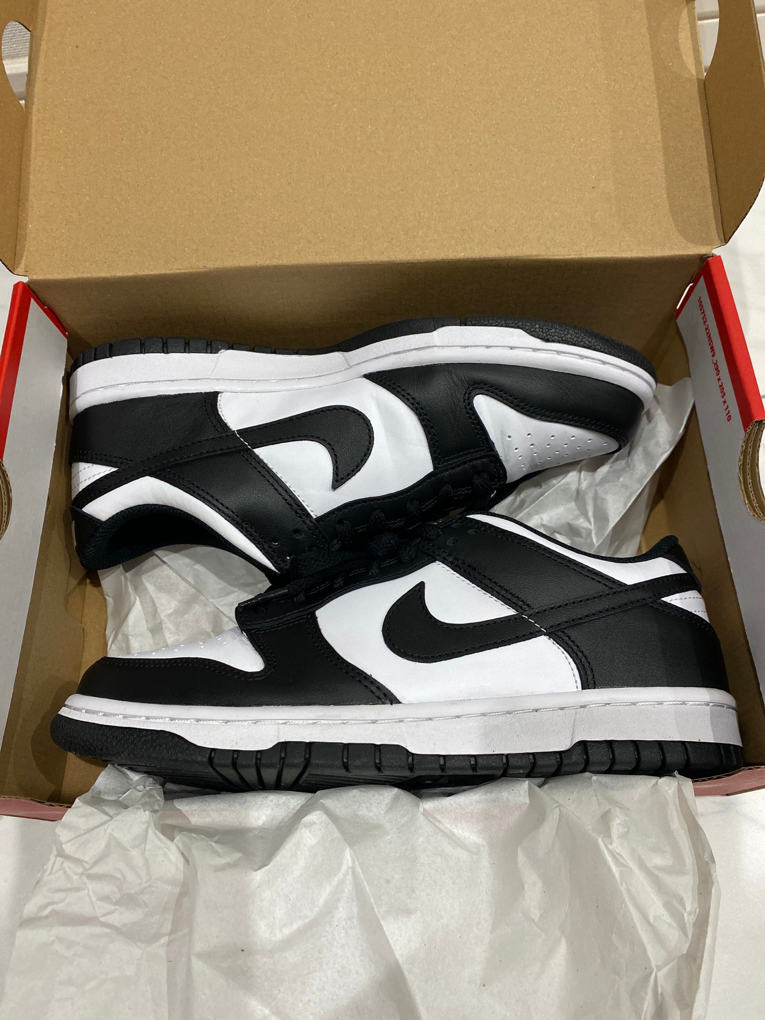 Nike GS Dunk Low "White/Black"