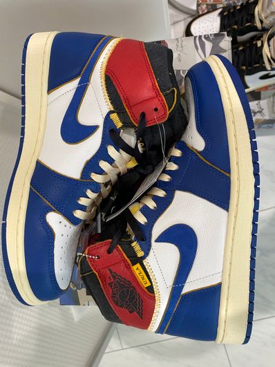 Union × Nike Air Jordan 1 Retro High OG NRG "Storm Blue/Varsity Red"