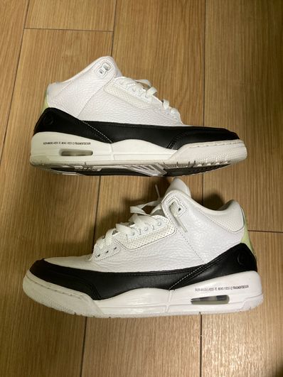Fragment × Nike Air Jordan 3 "White/Black"