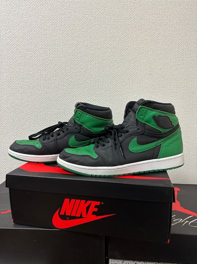 Nike Air Jordan 1 Retro High OG "Black/Pine Green" (2020)