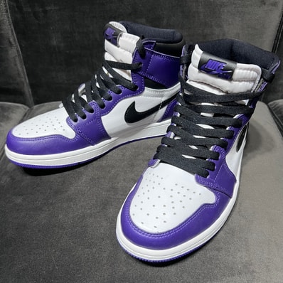 Nike Air Jordan 1 Retro High OG "Court Purple White/Black" (2020)
