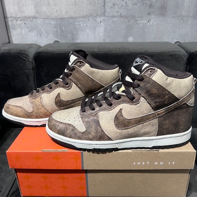 Nike Dunk High Dirty Pack "Dark Cinder"