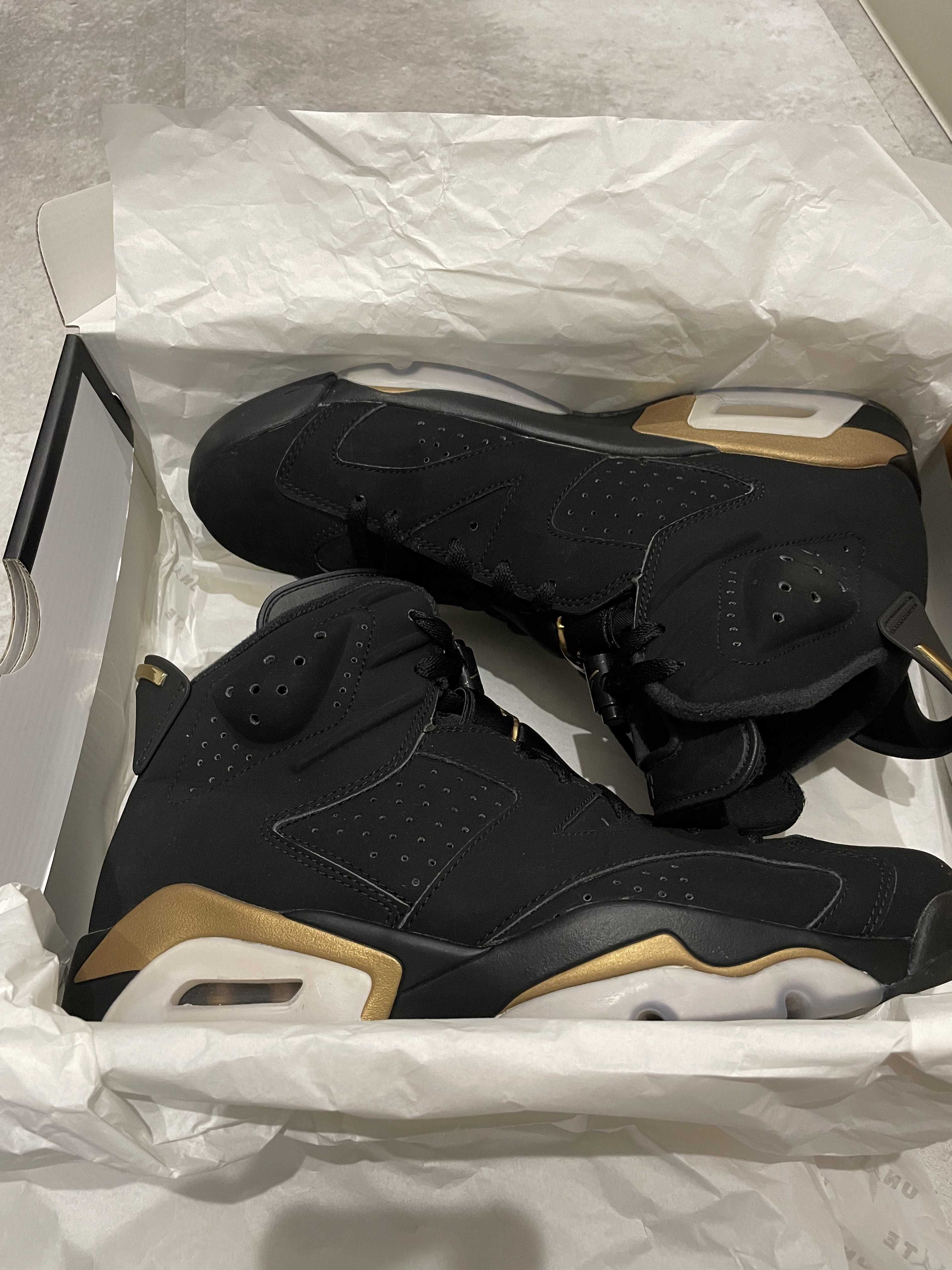 Nike Air Jordan 6 DMP "Black/Metallic Gold" (2020)  