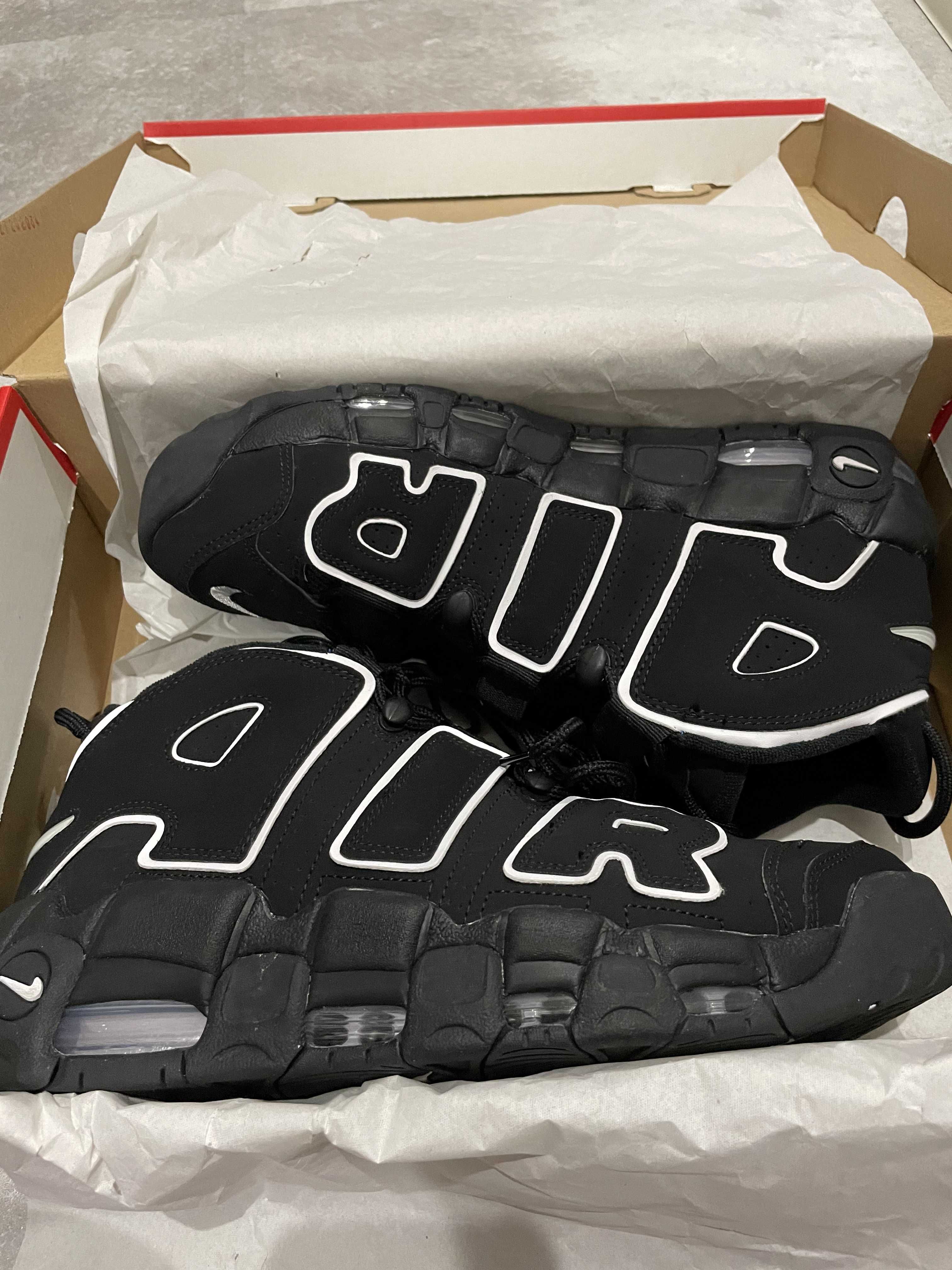 Nike Air More Uptempo "Black/White"(2020)
