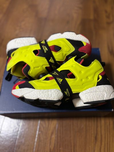 ADIDAS × REEBOK INSTAPUMP FURY BOOST OG "YELLOW/RED"