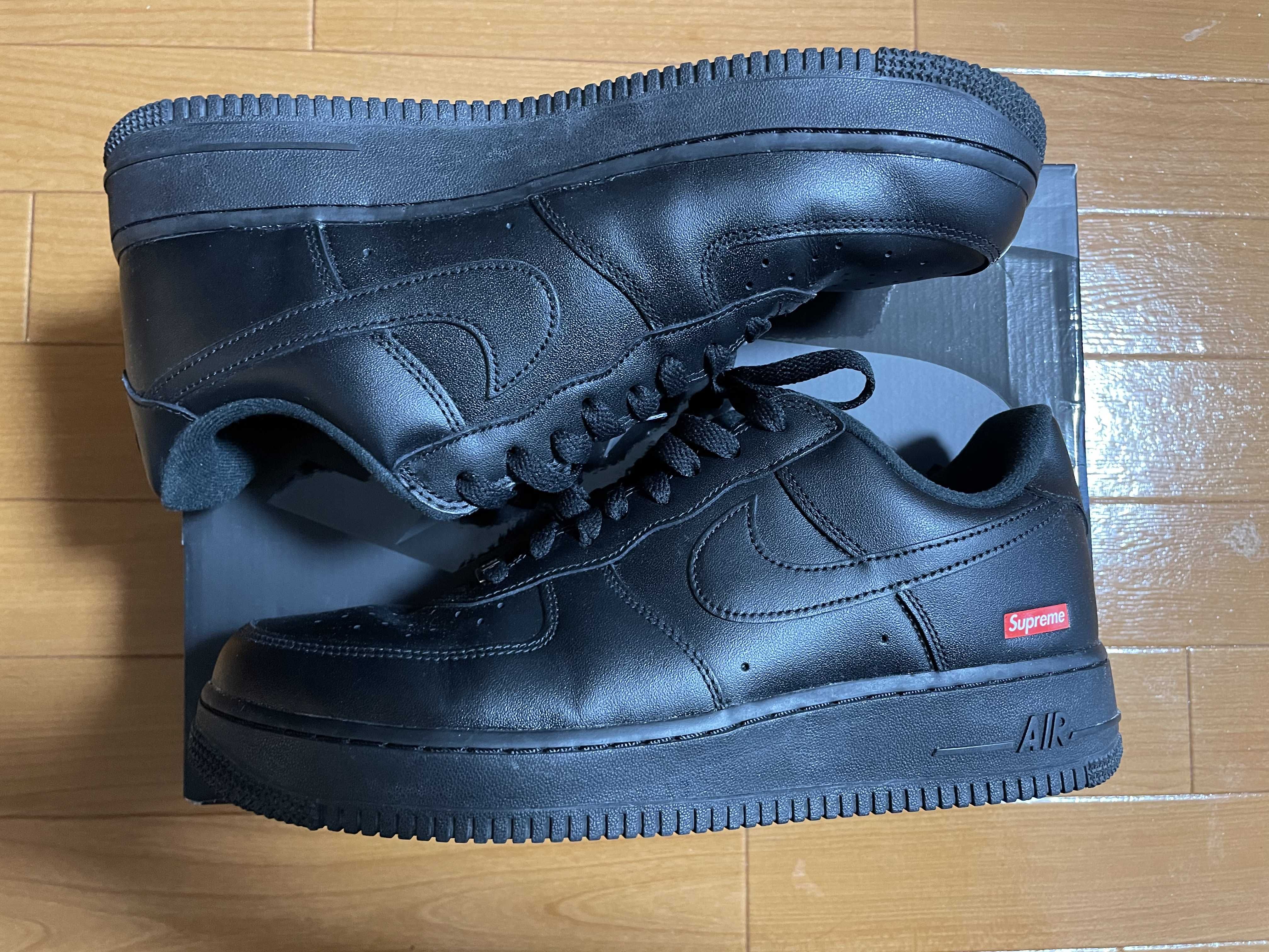 Supreme × Nike Air Force 1 Low "Black"
