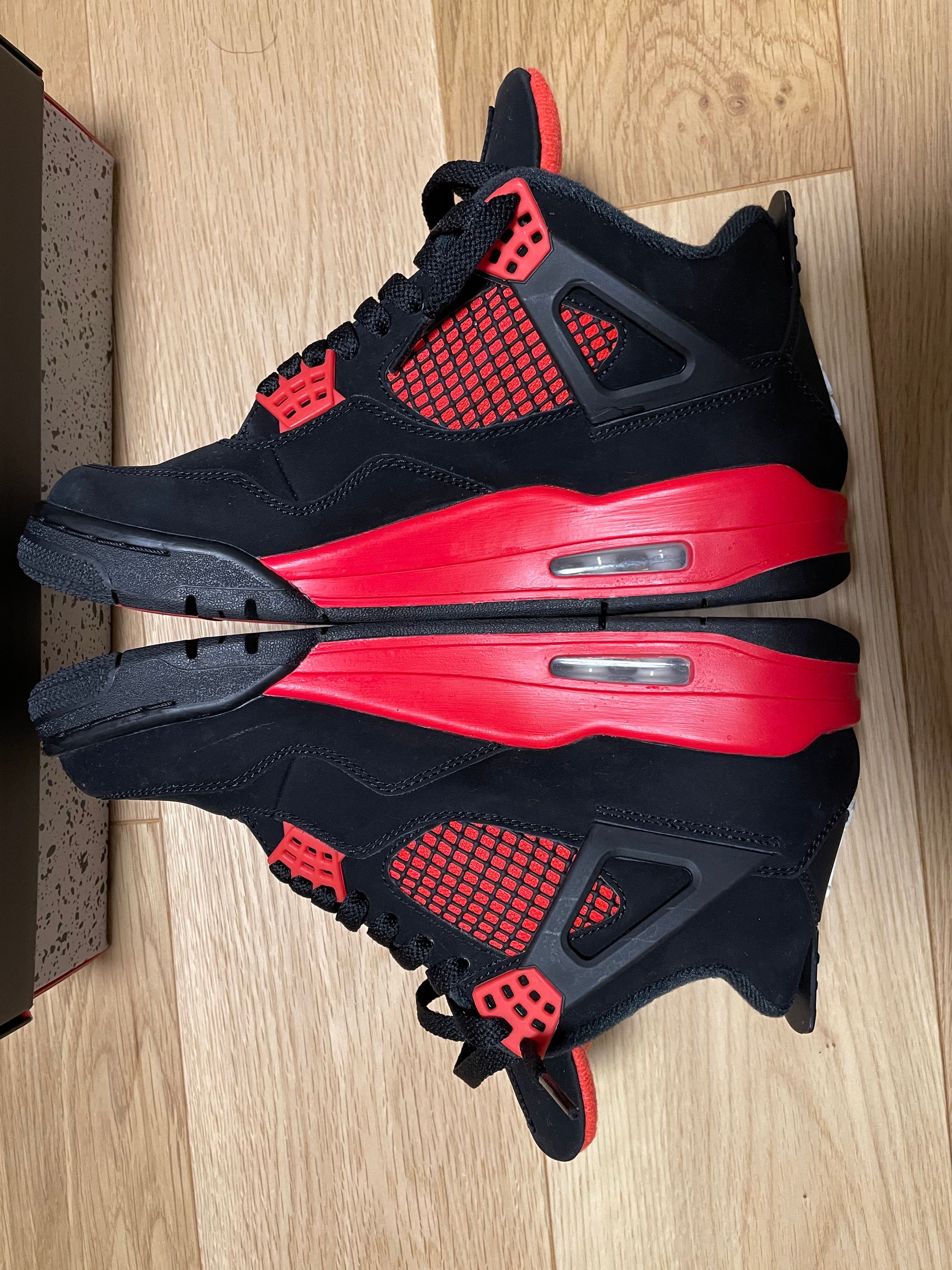 Nike Air Jordan 4 "Red Thunder/Crimson"