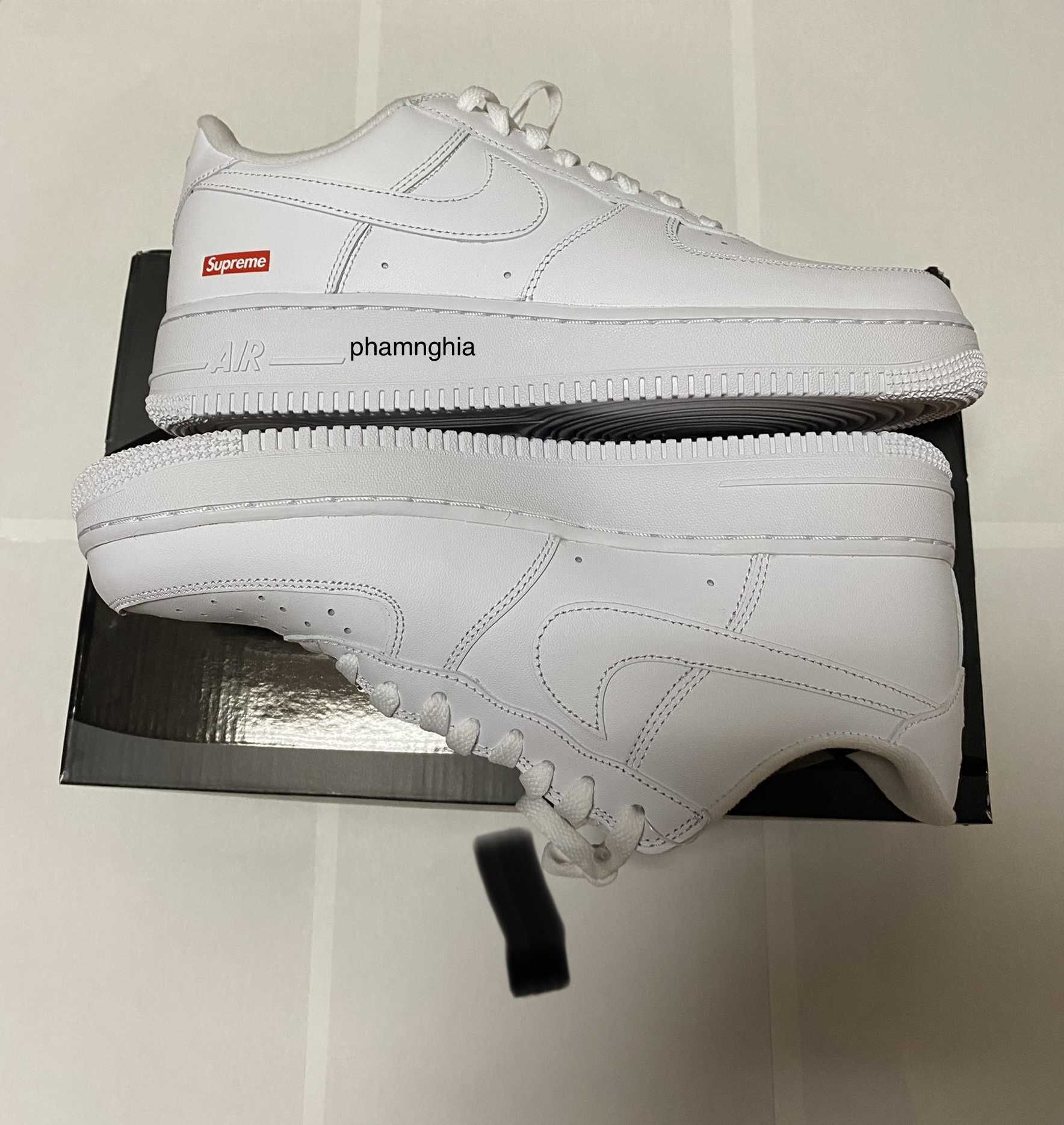 Supreme × Nike Air Force 1 Low "White"