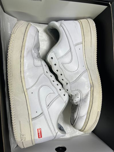 Supreme × Nike Air Force 1 Low "White"