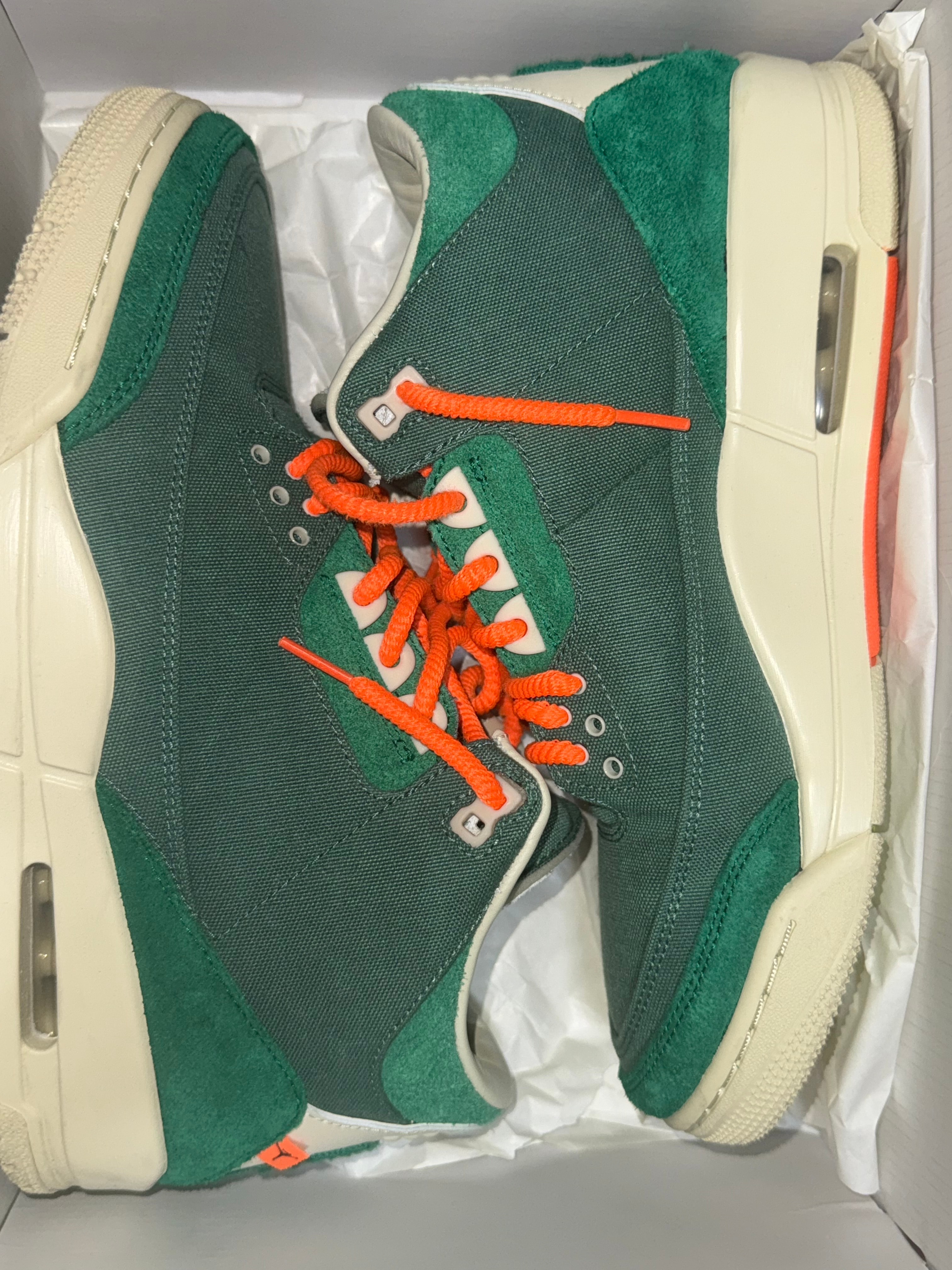 ニーナ・シャネル・アブニー × ナイキ ウィメンズ エアジョーダン3 レトロ OG SP "バイコースタル アンド マラカイト"