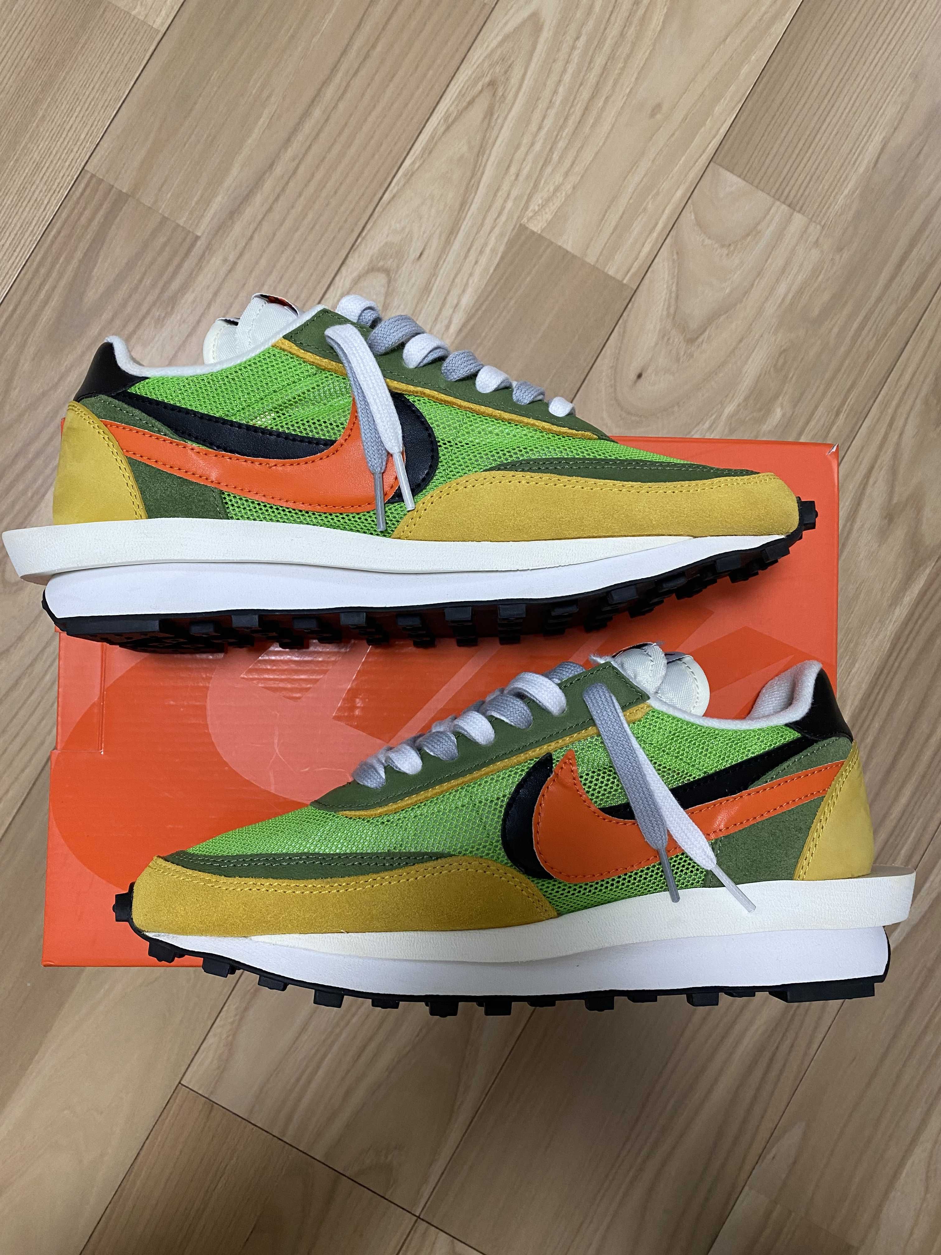 sacai × Nike LDV Waffle "Green"