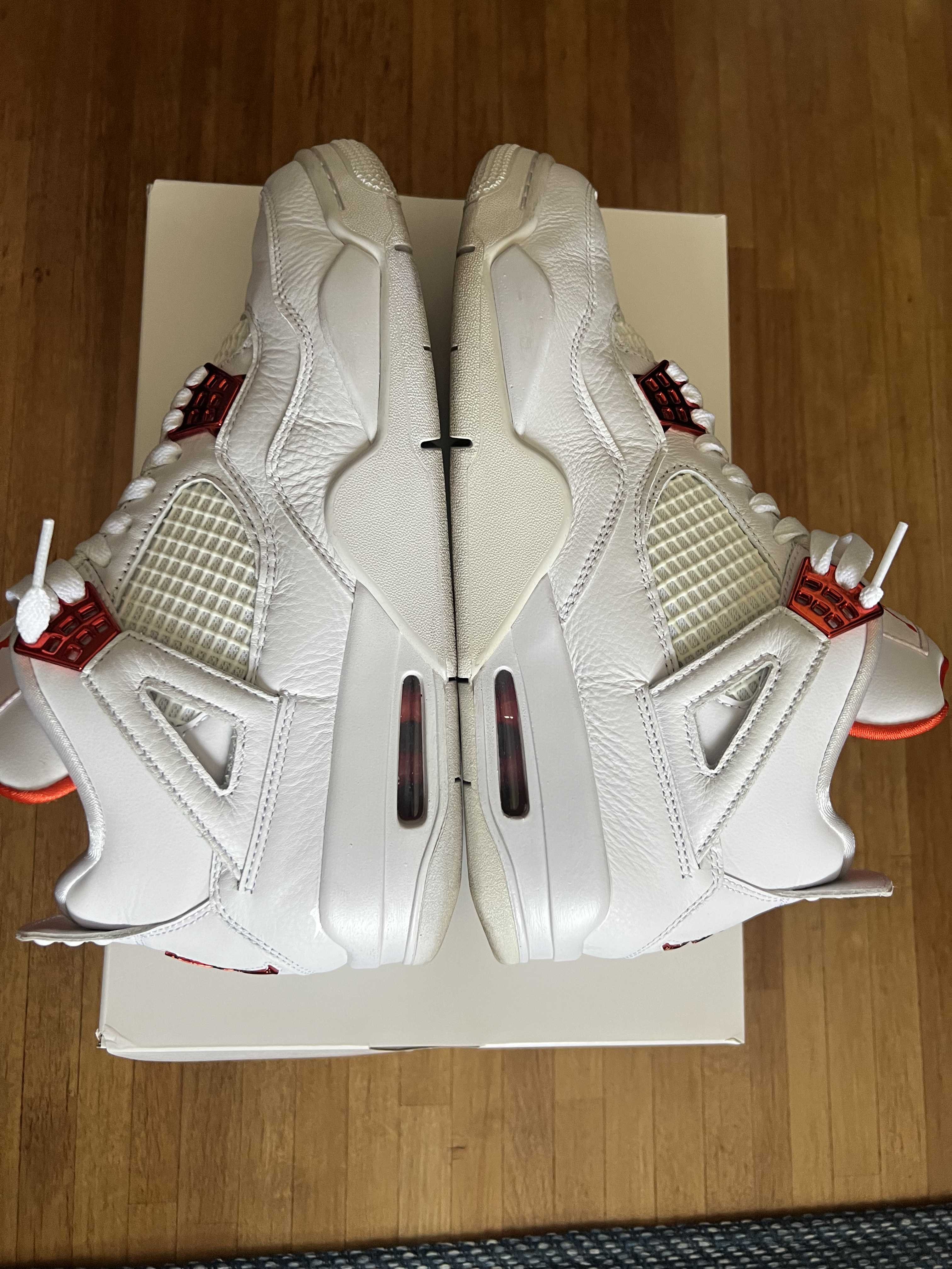 Nike Air Jordan 4 Retro "White/Team Orange"