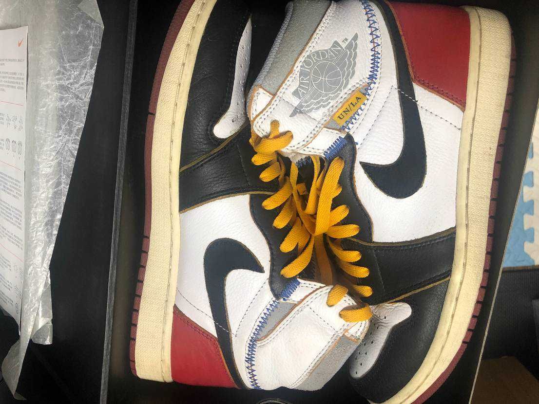 UNION × Nike Air Jordan 1 Retro High OG NRG "Varsity Red/Wolf Grey"