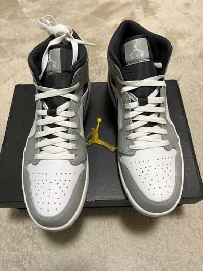 Nike Air Jordan 1 Mid "Grey White/Anthracite"