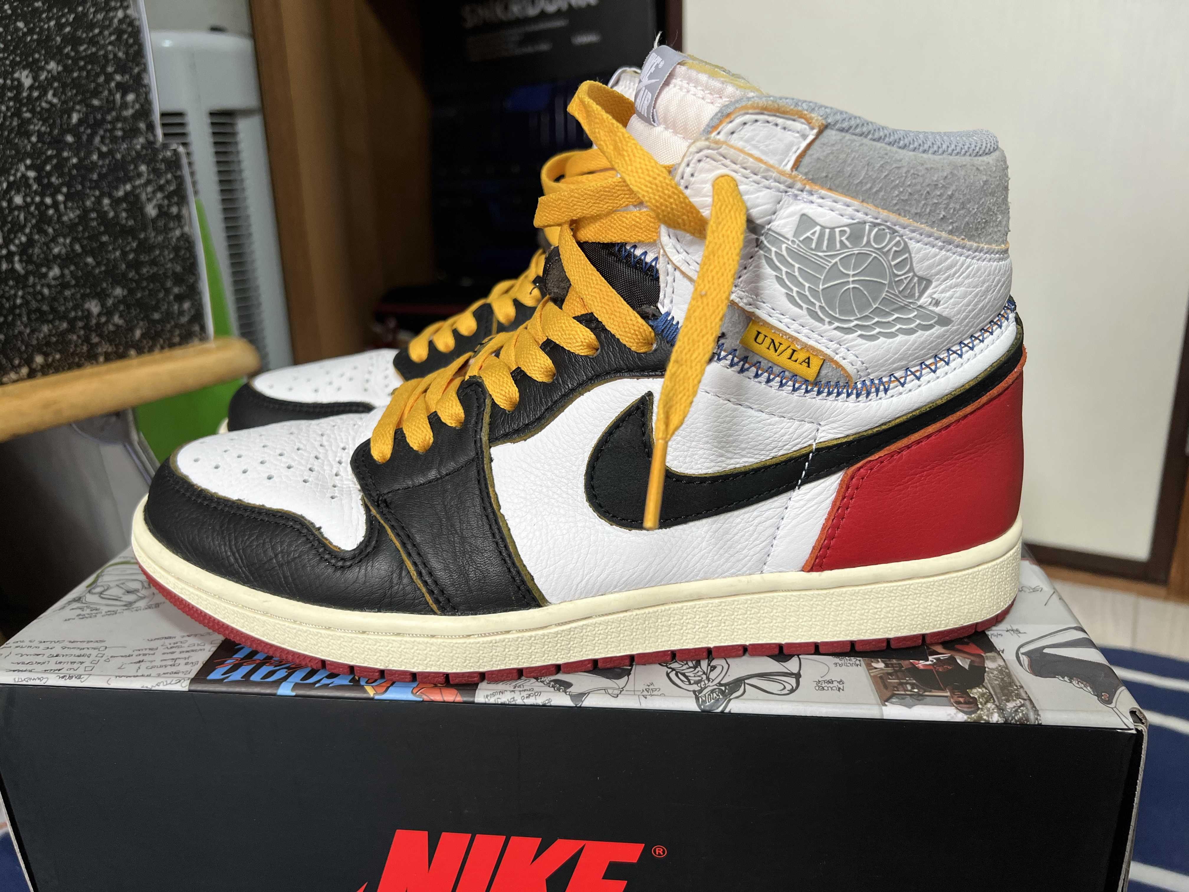 UNION × Nike Air Jordan 1 Retro High OG NRG "Varsity Red/Wolf Grey"