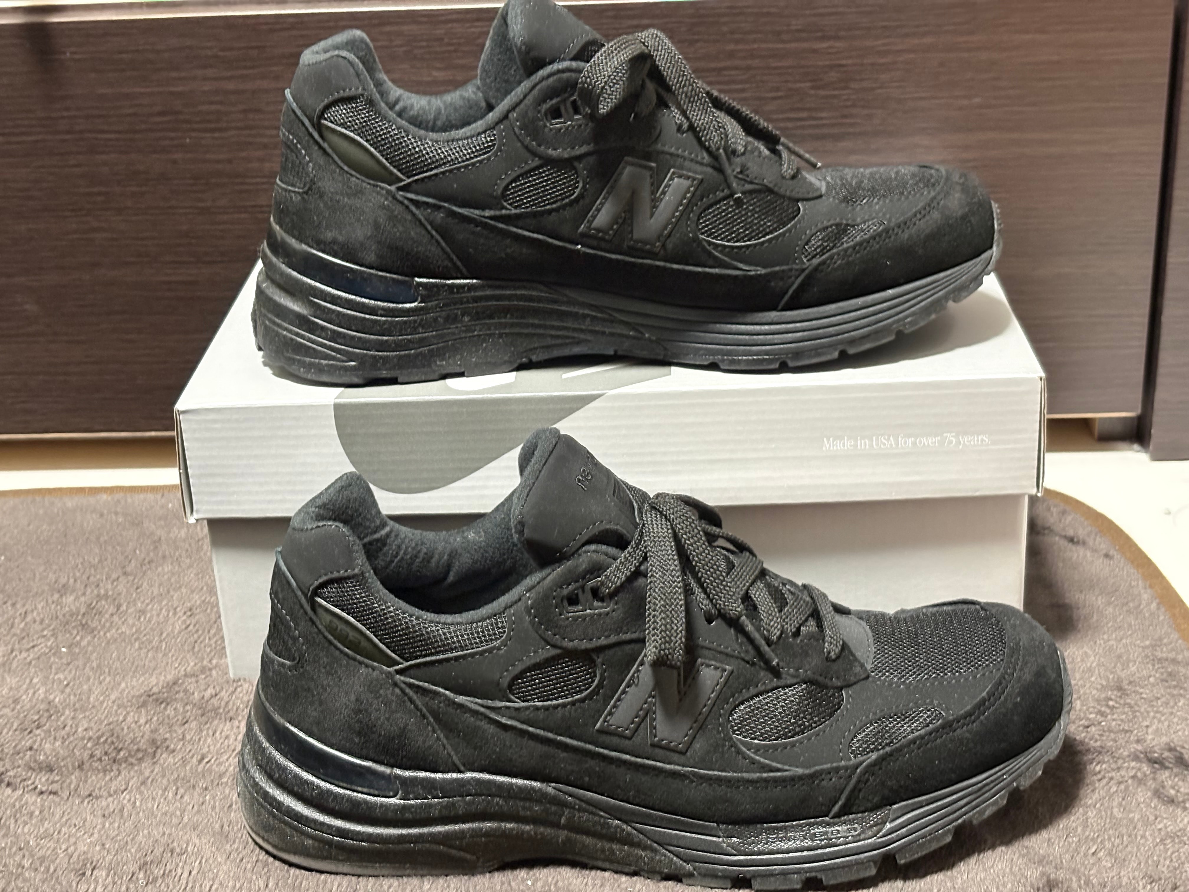 New Balance 992 "Triple Black" (2025)