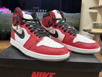 Spiderman × Nike Air Jordan 1 Origin Story "Gym Red/White/Photo Blue/Black"
