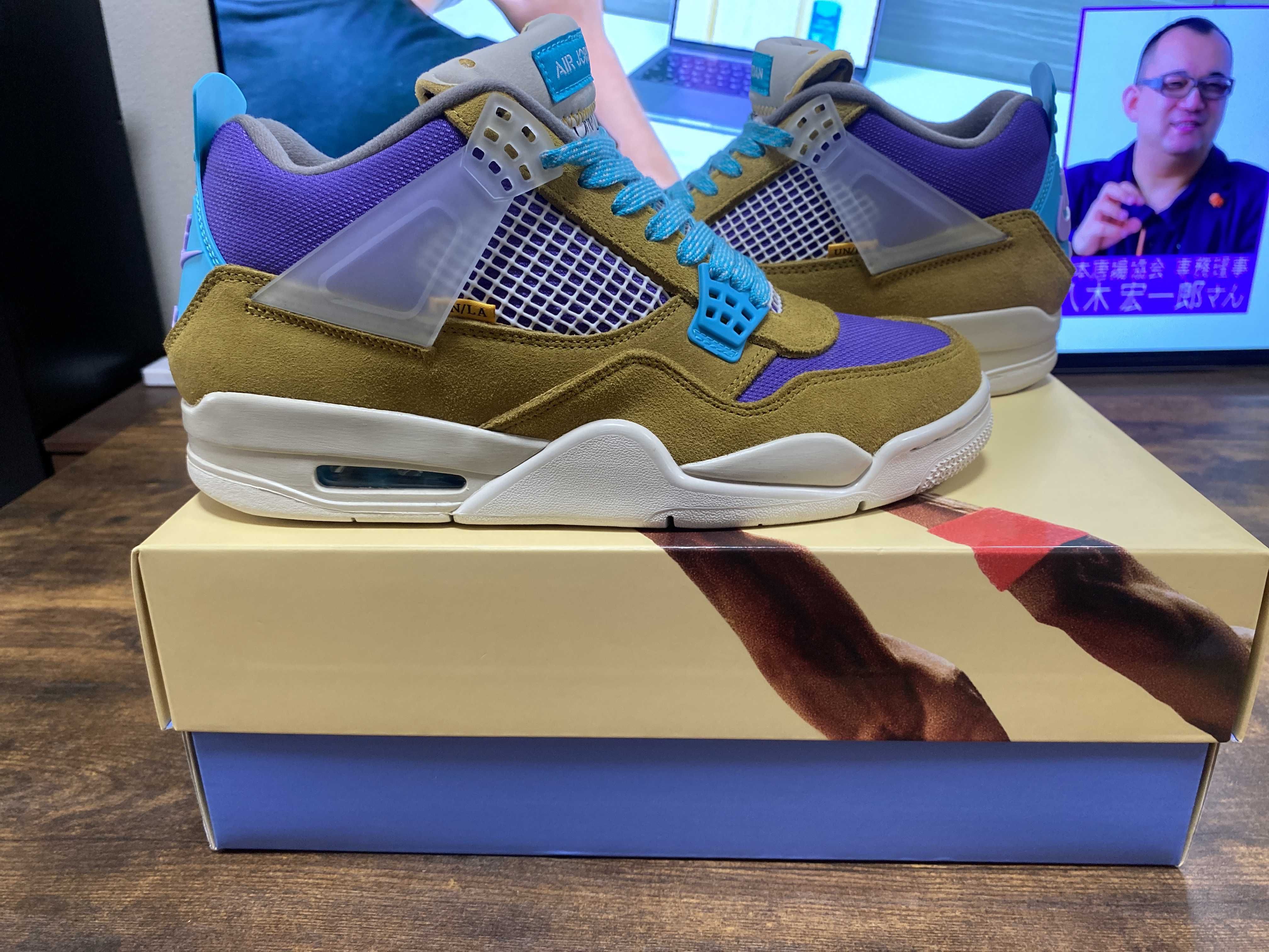 Union × Nike Air Jordan 4 SP "Desert Moss"