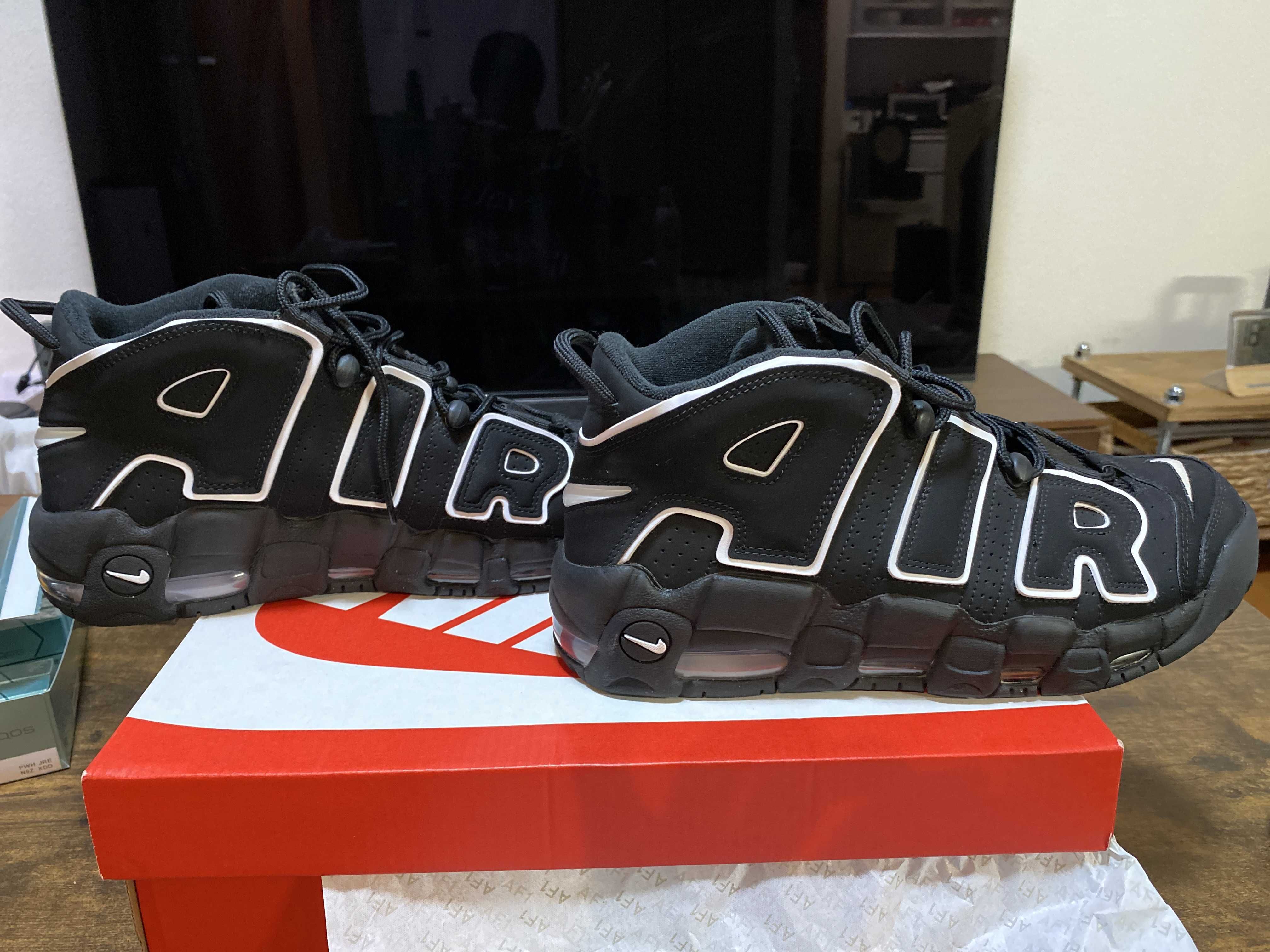 Nike Air More Uptempo "Black/White"(2020)