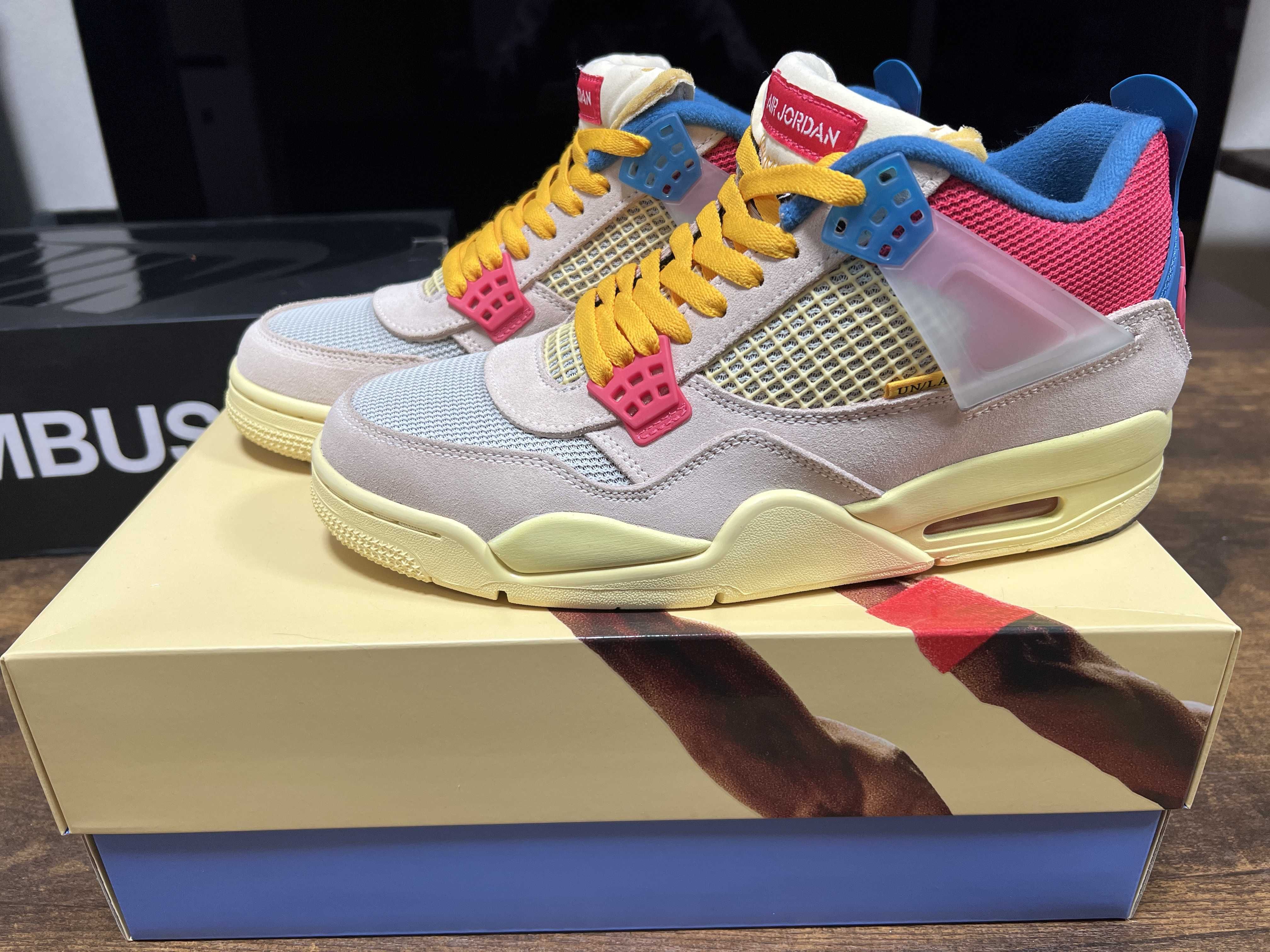 UNION × Nike Air Jordan 4 SP "Guava Ice/Light Fusion Red"