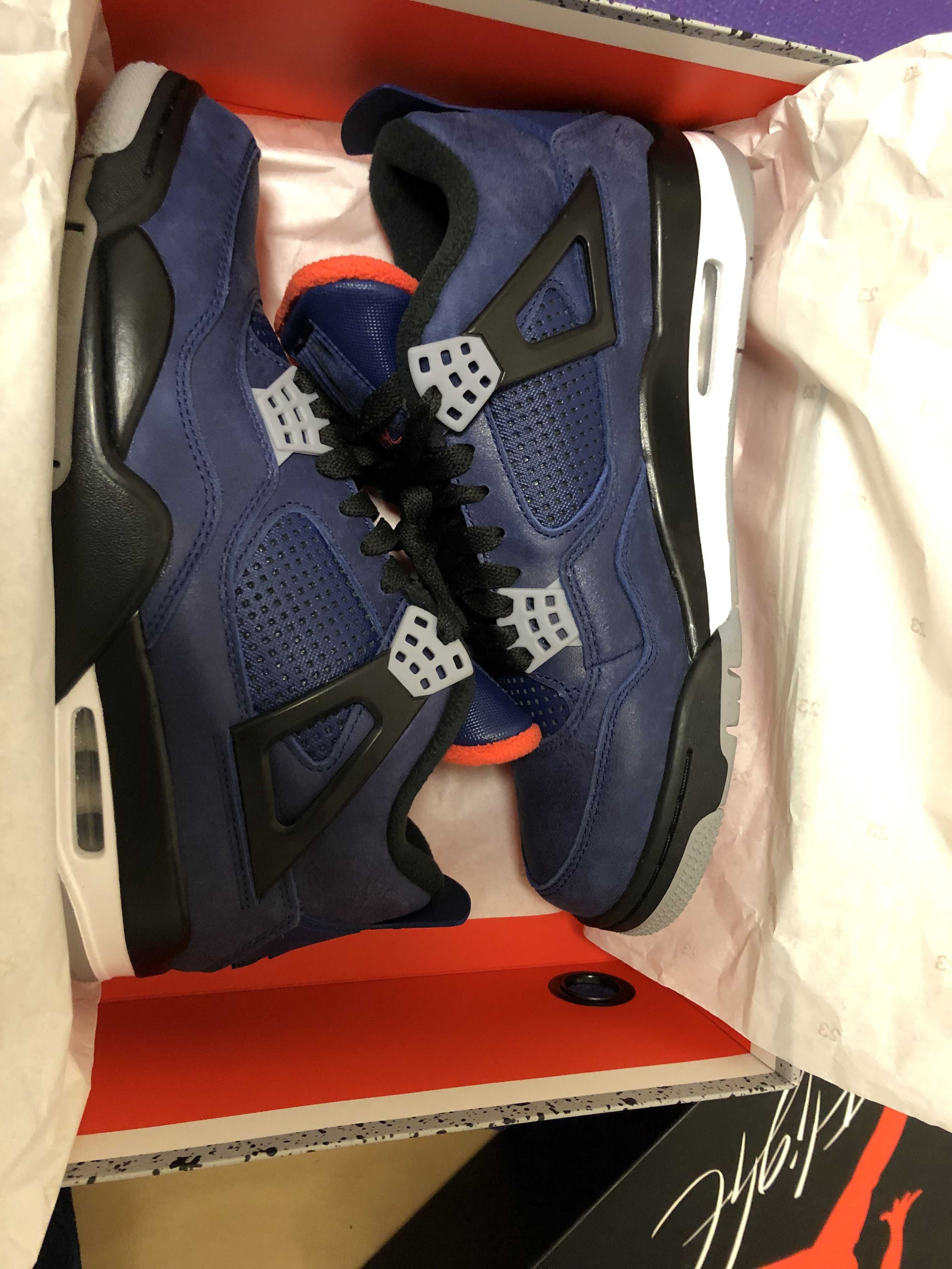 Nike Air Jordan 4 Retro WNTR "Loyal Blue/White/Black"