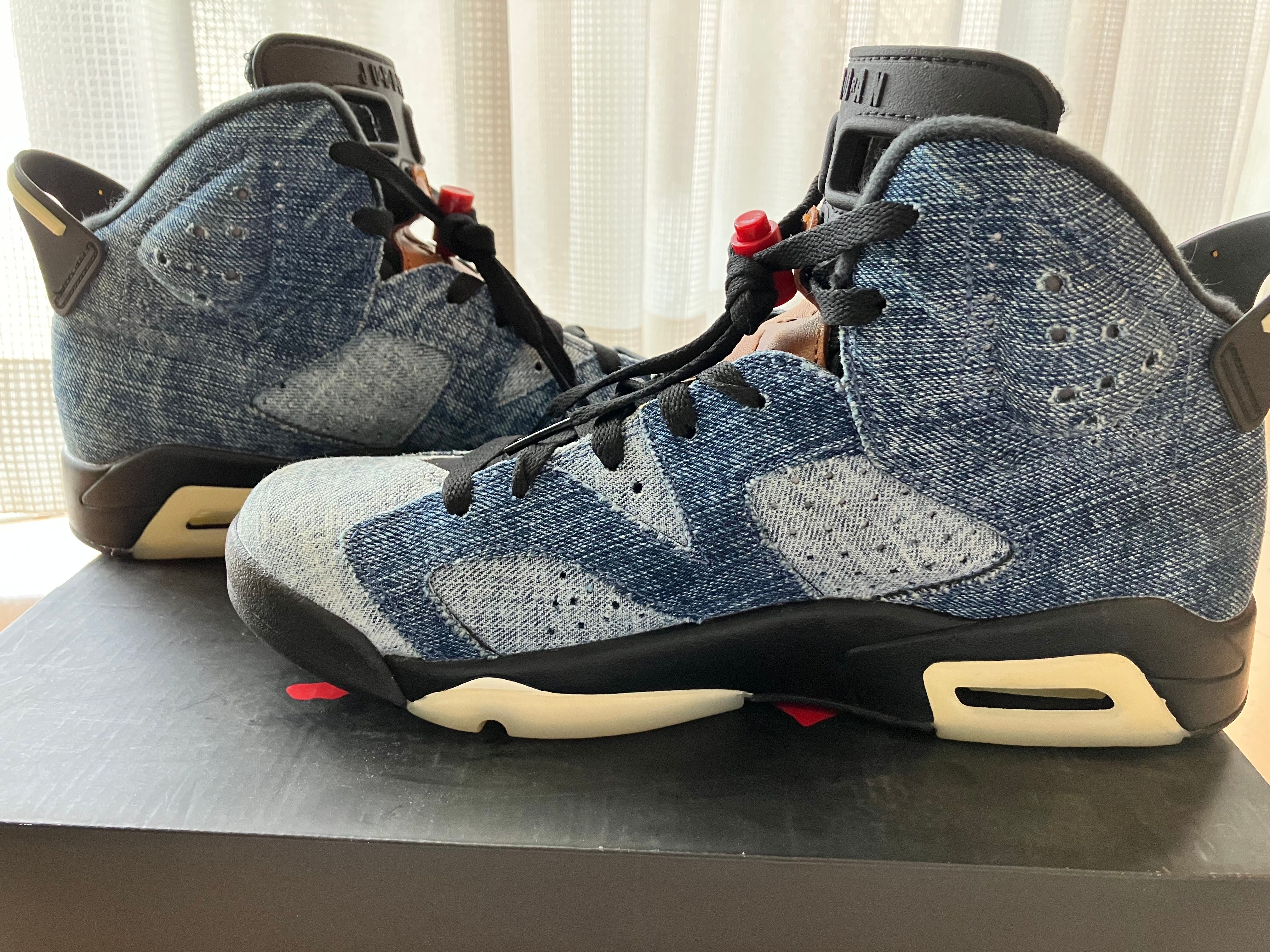 NIKE AIR JORDAN 6 "WASHED DENIM"