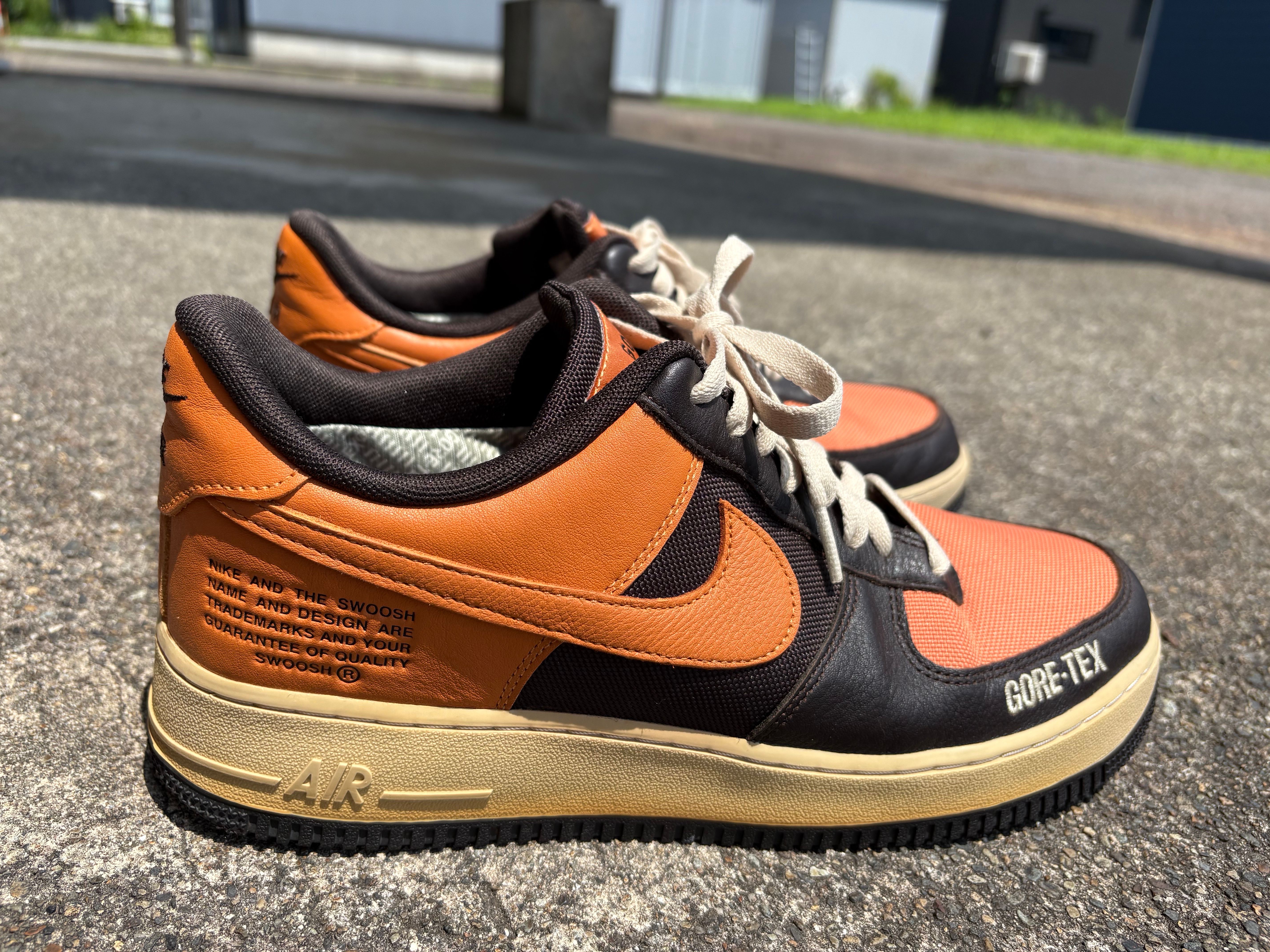 Nike Air Force 1 Low Gore-Tex "Brown/Hot Curry"