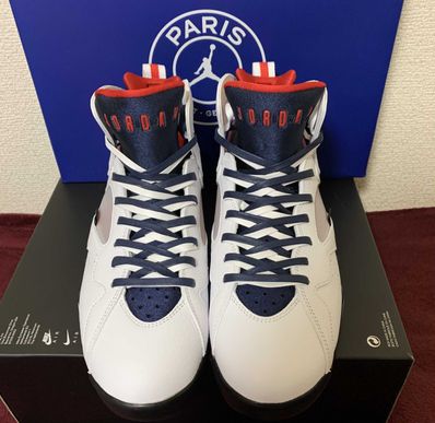 PSG × NIKE AIR JORDAN 7 RETRO "White"